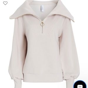 Varley Vine Pullover in sold out Pale pink color